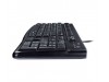 Logitech MK120 Keyboard Mouse Set USB WIRED English Hebrew Keypad PC Computer