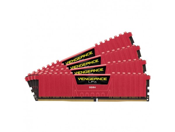 CORSAIR Vengeance 32GB (8GBx4) DDR4 3000mhz CL15 CMK32GX4M4C300C15R Memory RAM