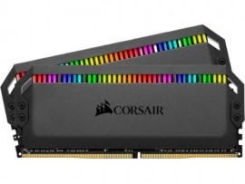 CORSAIR Dominator RGB 16GB 2x8GB DDR4 3200MHz C16 CMT16GX4M2C3200C16 Memory RAM