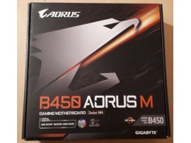 NEW Gigabyte B450 AORUS M Motherboard CPU AM4 AMD Ryzen DDR4 Gaming LAN M.2