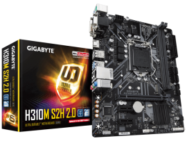 Gigabyte H310M H 2.0 Motherboard CPU i3 i5 i7 LGA1151 Intel DDR4 HDMI VGA USB3.1