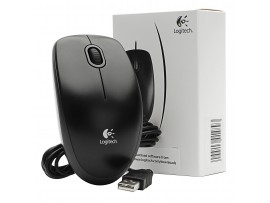 NEW OEM Logitech B100 Optical USB 800 DPI wired Mouse PC and MAC compatible