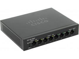 NEW Cisco SG110D-08HP-EU Network SWITCH 8-Gigabit PoE PORT 1000Mbps Ethernet LAN