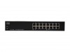 CISCO SG110-16HP 16-Port PoE 64W Unmanaged 10/100/1000Mbps LAN Gigabit Switch