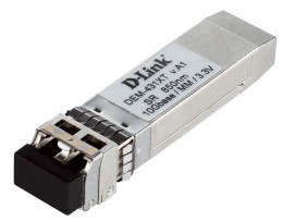 NEW D-Link DEM-431XT-D1A 10GBASE-SR SFP+ Duplex LC Multimode Fiber Transceiver