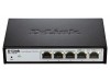 NEW D-Link DGS-1100-05 5-Port Gigabit Ethernet LAN Desktop Smart Managed Switch