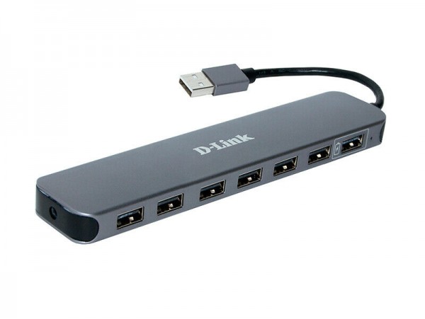 D-Link DUB-H7 External 7 ports USB 2.0 HUB Switch iPod/iPad/iPhone Fast Charging