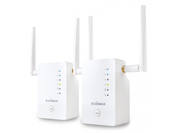 EDIMAX 2PCS KIT RE11S 5GHz Dual-Band Wi-Fi AC1200 Range Extenders ACCESS POINT