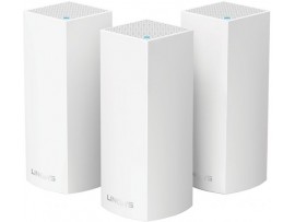 3-pack Linksys Velop Whole Home Intelligent MODULAR WiFi System AC2200 Tri-Band