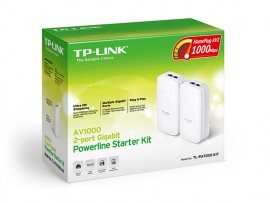 TP-Link TL-PA7020 Starter KIT AV1000 2Port Gigabit LAN Adapter Network Powerline