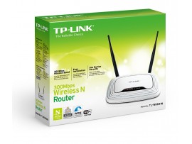 NEW TP-Link TL-WR841N 300Mbps 4 Port WiFi Wireless N Router WPS QoS 5dBi Antenna