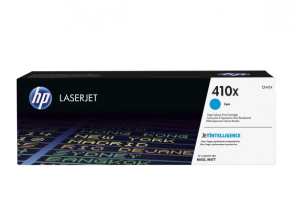 Genuine HP 410X High Yield Cyan CF411X Toner Cartridge LaserJet M452 M377 M477