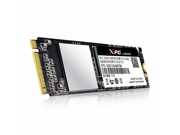 ADATA XPG SX6000 Lite 512GB SSD PCIe M.2 2280 ASX6000512GB-C Solid State Drive