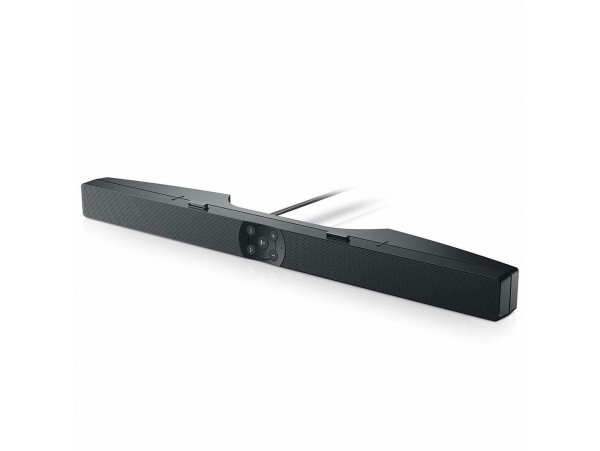 Dell Pro AE515M Stereo Sound USB powered Soundbar Dual microphone Skype Business