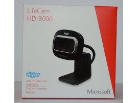 Microsoft LifeCam HD-3000 USB Web Camera HD 720P PC Skype WebCam Mic Video Chat