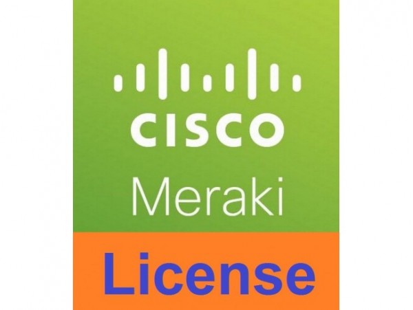 1 Year Cisco Meraki MX64W Advanced Security License and Support Cloud Controller