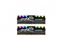 APACER DDR 4 16GB (8GX2) 3200 PANTHER RAGE AURA RGB SILVER W/HEATSINK