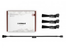 NOCTUA NA-SEC1 CH.BK CHROMAX.BLACK 4 PIN 30CM EXTENSION CABLE BLACK