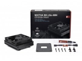 NOCTUA NH-L9A-AM4 CHROMAX.BLACK LOW-PROFILE CPU COOLER FOR AM4