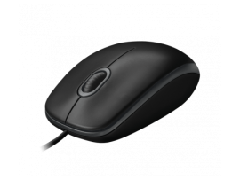 LOGITECH B100 OPTICAL MOUSE USB BLACK 910-001439