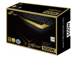 FSP AURUM XILENSER 500W FANLESS 80+ GOLD PFC AU-500FL Power Supply