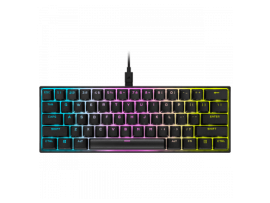 CORSAIR K65 RGB RAPIDFIRECORSAIR K65 RGB MINI 60% MECHANICAL GAMING KB CHERRY MX RED Keyboard ENG&HE