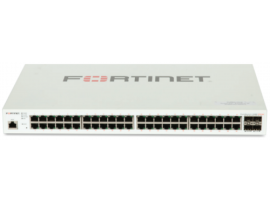 Fortinet FortiSwitch FS-248E-FPOE Layer 2/3 FortiGate Switch 48xGE LAN port POE