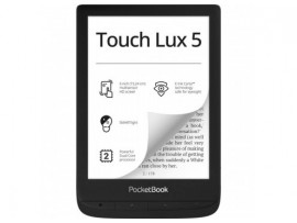 POCKETBOOK 6" TOUCH LUX 5 628 BLACK PB628-P-WW