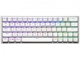 COOLERMASTER SK622 WIRELESS WHITE KEYBOARD ENG&HE - RED SWITCH SK-622-SKTR1-US