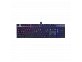 COOLERMASTER SK650 BLACK KEYBOARD ENG&HE SK-650-GKLR1-HE