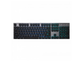 COOLERMASTER SK651 BLACK KEYBOARD ENG&HE SK-651-GKLR1-HE