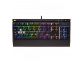 CORSAIR STRAFE RGB MECHANICAL GAMING KEYBOARD ENG&HE- CHERRY MX SILENT CH-9000121-NA