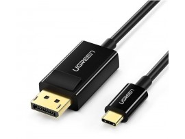 UGREEN USB-C TO DP 4K/60HZ 1.5M BLACK CABLE