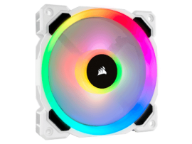 CORSAIR LL120 RGB 120MM DUAL LIGHT LOOP RGB LED PWM FAN - WHITE