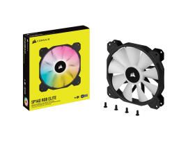 CORSAIR ICUE SP140 RGB ELITE PERFORMANCE 140MM PWM BLACK