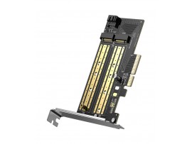 UGREEN PCI-E TO M.2 DUAL NVME/M.2 SATA CM302 CARD