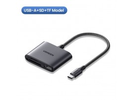 UGREEN USB-C TO SD + MICRO SD (TF) + USB-A CARD READER