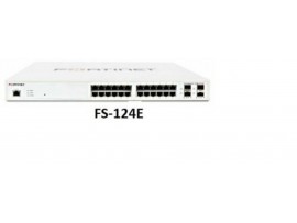 Fortinet FortiSwitch FS-124E Layer 2 FortiGate Switch 24xGE RJ45 LAN port SFP