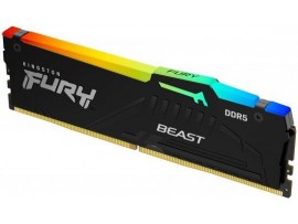 Kingston FURY BEAST RGB 8GB DDR5 4800MHz CL38 Desktop Memory RAM KF548C38BBA-8