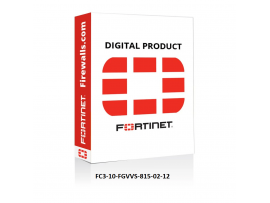 Fortinet Subscription License with Bundle for FG-VM 4 CPU FC3-10-FGVVS-815-02-12