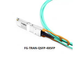 Fortinet FG-TRAN-QSFP-4XSFP 40G/100G QSFP+/QSFP28 to SFP+/SFP28