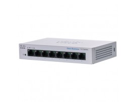 NEW Cisco CBS110-8T-D-EU 8-Port Ethernet Gigabit LAN Desktop Unmanaged Switch