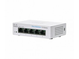 NEW Cisco CBS110-5T-D-EU Unmanaged Switch 5 Port GE 1000Mbps Ethernet Desktop