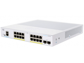 Cisco CBS250 Managed 16-port POE GE Gigabyte Ethernet (CBS250-16P-2G-EU)