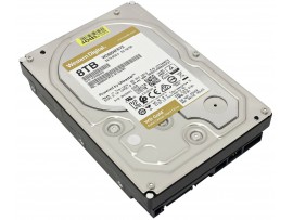 WD 8TB 128MB 7200RPM 6GB/s WD8004FRYZ GOLD SATA 6Gb/s 3.5-inch