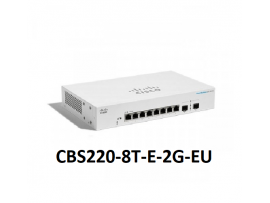 Cisco Business CBS220-8T-E-2G-EU Smart Switch 8 Port GE Form-Factor (SFP)