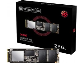 ADATA XPG SX8200 Pro 256GB 3D NAND NVMe Gen3x4 PCIe M.2 2280 Solid State Drive