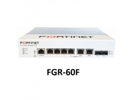 Fortinet FortiGate Rugged 60F FGR-60F 4xGE RJ45 2x shared media 2 x SFP