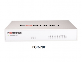 Fortinet FortiGate 70F - Security Appliance FGR-70F IP40 4x GE RJ45 LAN ports