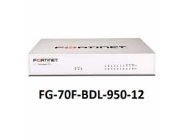 Fortinet FortiGate-70F FG-70F-BDL-950-12 Hardware plus FortiCare Premium FortiGuard UTP